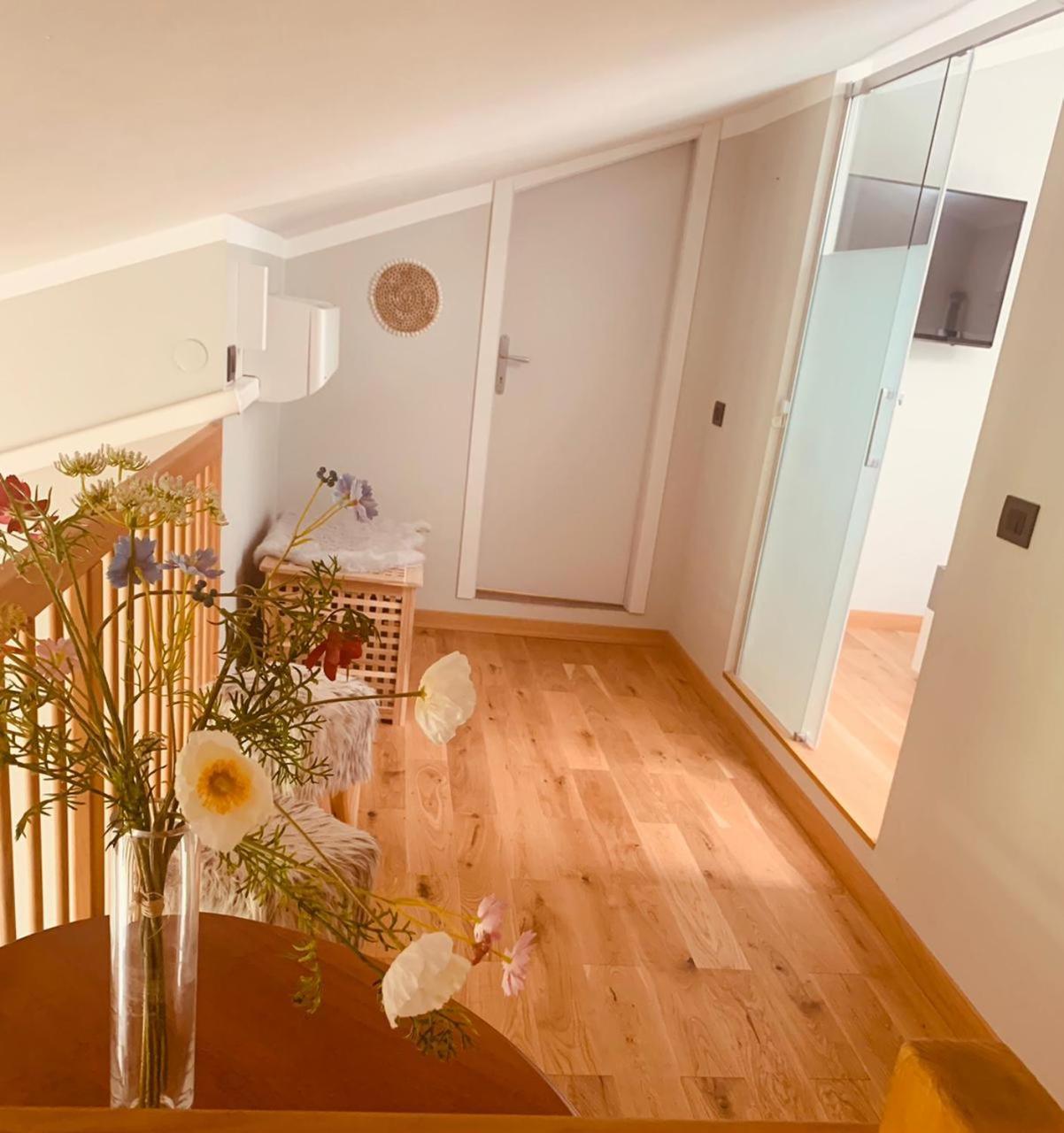 Seeblickwohnung Sirmione - Fronte Lago Mit Privatsteg ภายนอก รูปภาพ